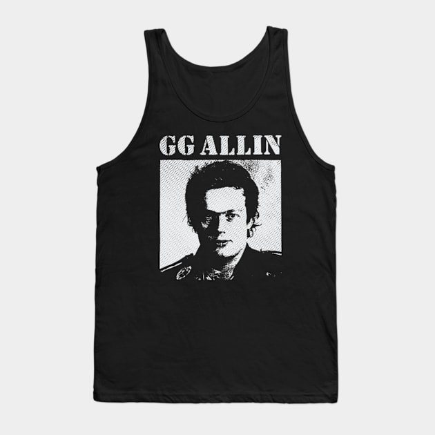 GG Allin Punk Rock Tank Top by Farewell~To~Us